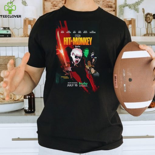 First Poster For Hit Monkey Season 2 Releasing On Hulu On July 15 Unisex T Shirt