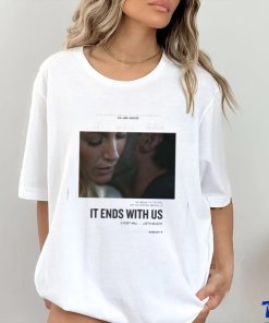 First Poster For It Ends With Us Starring Blake Lively Releasing In Theaters On August 9 Classic T Shirt