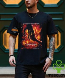 First Poster For The Terminator Anime Series Only On Netflix August 29 Classic T Shirt