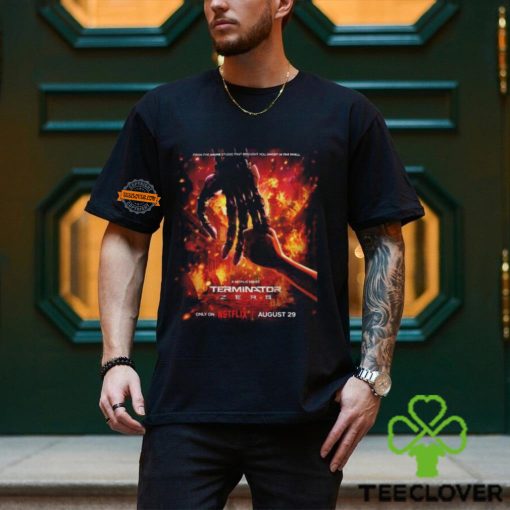 First Poster For The Terminator Anime Series Only On Netflix August 29 Classic T Shirt