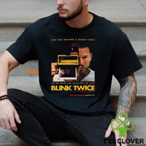 First Poster For Zoe Kravitz’s Directorial Debute Blink Twice Releasing In Theaters August 23 Classic T Shirt