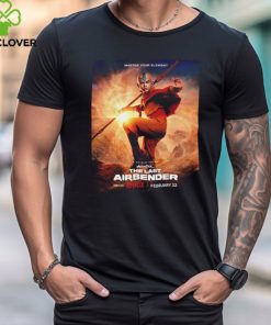 First Poster Netflix Series Avatar The Last Airbender Featuring Aang T Shirt