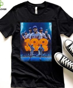 First To 100 Wins New York Mets Shirt