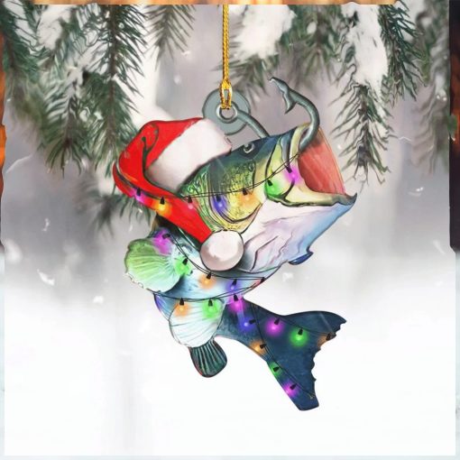 Fishing Christmas Ornament
