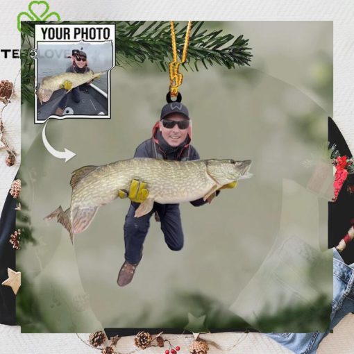 Fishing Custom Photo Ornament