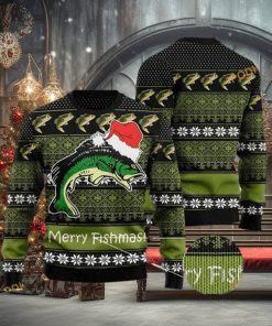Fishing Lovers Christmas 3D Family Christmas Sweater