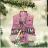 Fishing Ornament   Santa Bass Happy 2022 Holidays