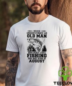 Fishing old man August Classic T Shirt