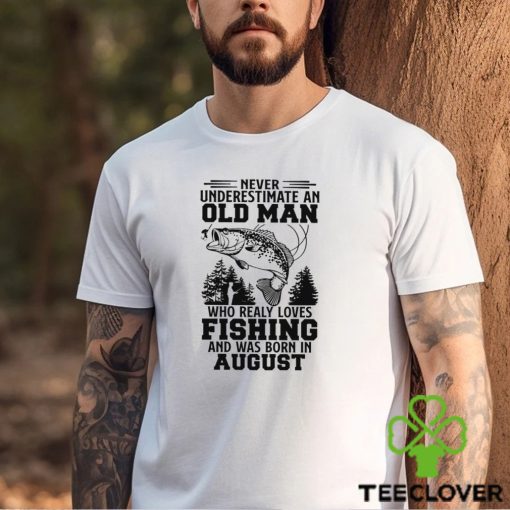 Fishing   old man August Classic T Shirt