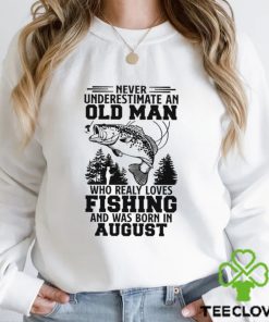 Fishing old man August Classic T Shirt