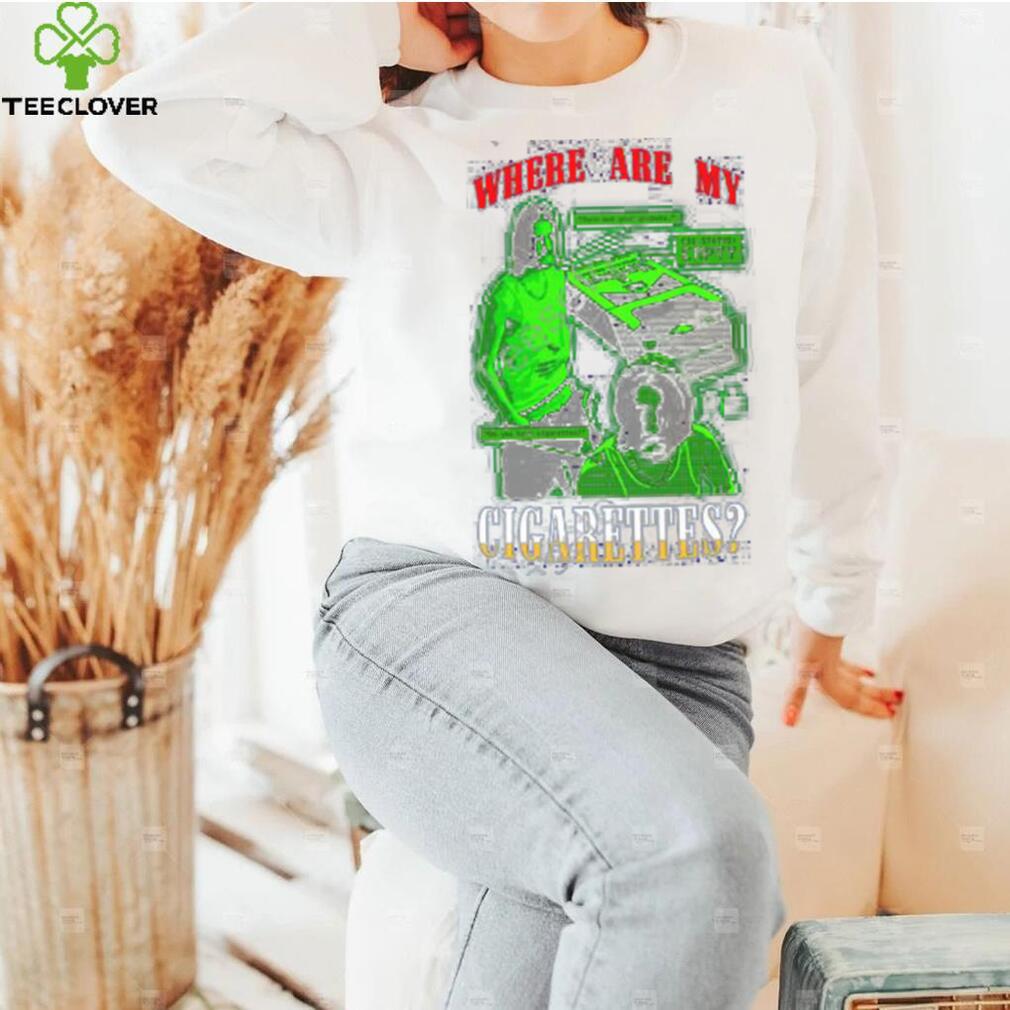 Fishtanklive Where Are My Cigarettes Sweatshirt Fishtanklive Where Are My Cigarettes Sweatshirt