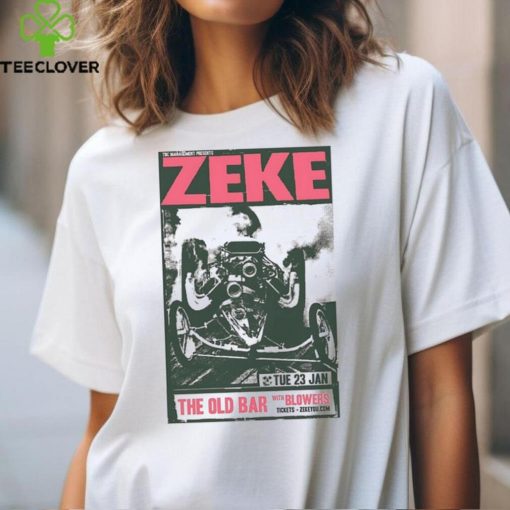 Fitzroy, VIC January 23, 2024 Zeke Tour Poster t hoodie, sweater, longsleeve, shirt v-neck, t-shirt