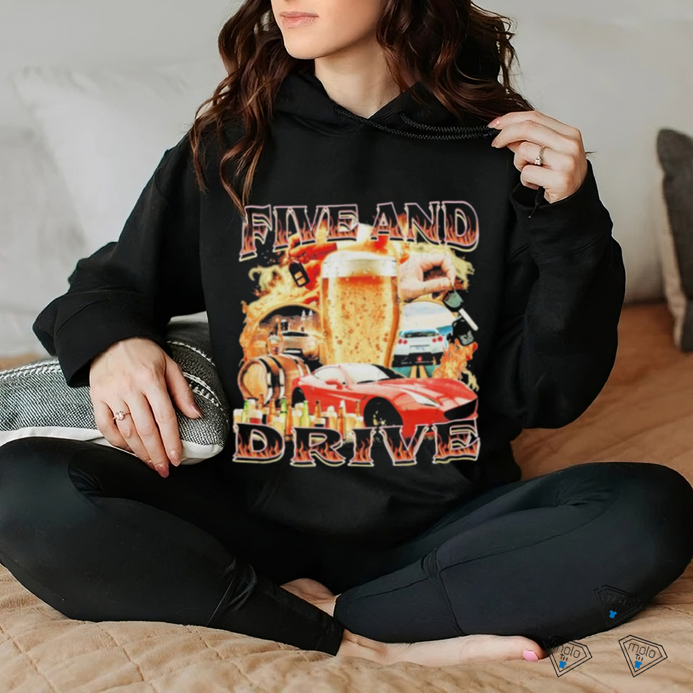 Five And Drive Car T Shirts Five And Drive Car T Shirts