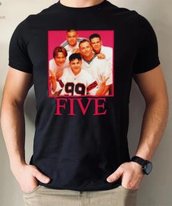 Five Boys band music shirt