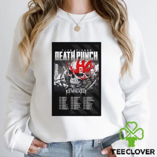 Five Finger Death Punch Tour 2024 Poster Shirt