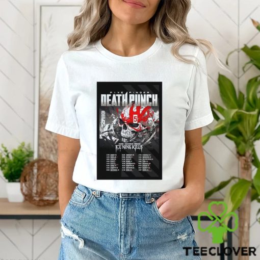 Five Finger Death Punch Tour 2024 Poster Shirt