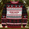 Lovely Samoyed Red Truck And Christmas Tree Ugly Sweater