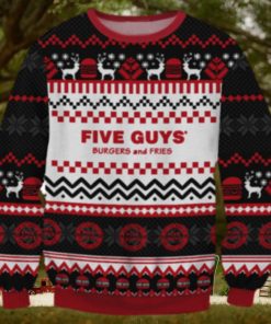 Five Guys Ugly Sweater