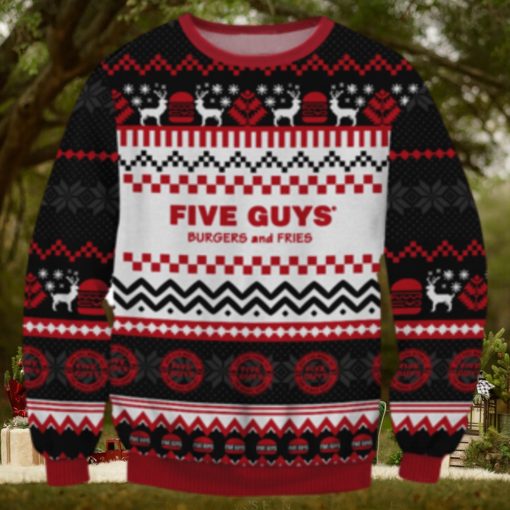 Five Guys Ugly Sweater