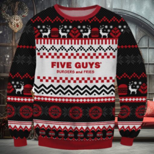 Five Guys Ugly Sweater