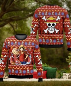 Luffy OP Ugly Christmas Sweater