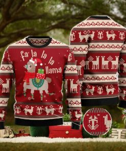 Xmas Gift Llama Lalala Men And Women Christmas Gift 3D Ugly Christmas Sweater