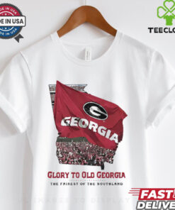 Flag Georgia Bulldogs football Glory to old Georgia Shirt