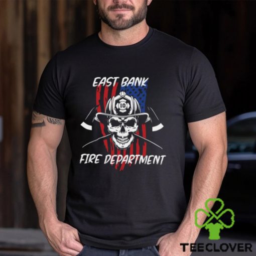 Flag _ Axe Design, Firefighter T Shirt