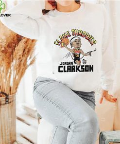 Flamethrower Jordan Clarkson Utah Jazz shirt
