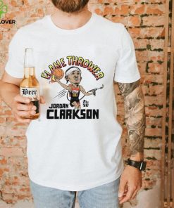Flamethrower Jordan Clarkson Utah Jazz shirt