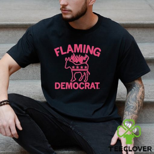 Flaming Democrat Shirt