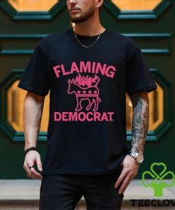 Flaming Democrat Shirt