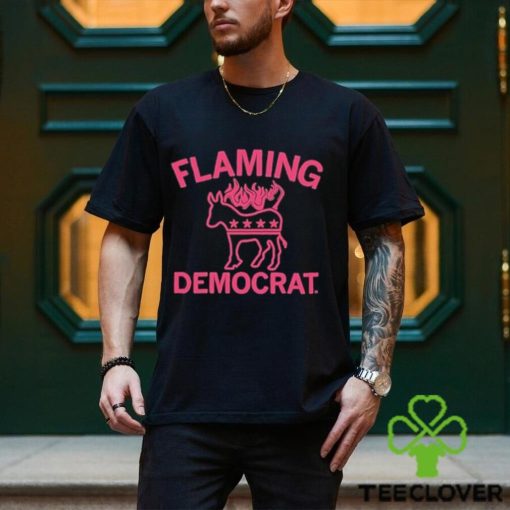 Flaming Democrat Shirt