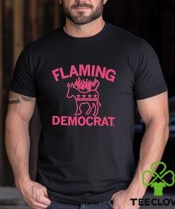 Flaming Democrat Shirt