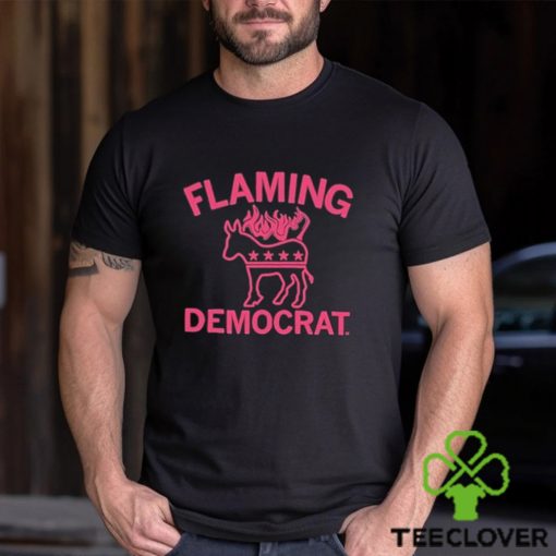 Flaming Democrat Shirt