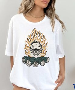 Flaming Skull Bonfire shirt