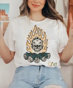 Flaming Skull Bonfire shirt 2 Flaming Skull Bonfire shirt