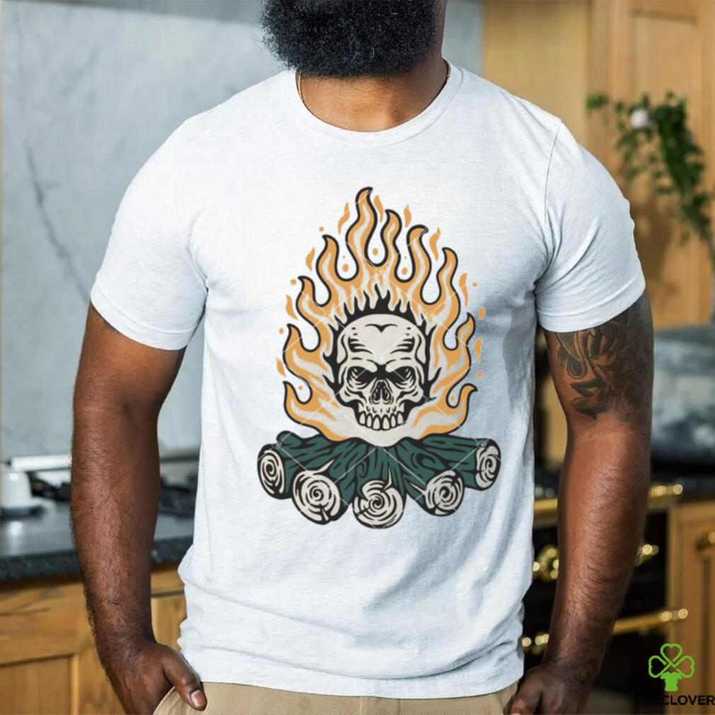 Flaming Skull Bonfire shirt Flaming Skull Bonfire shirt