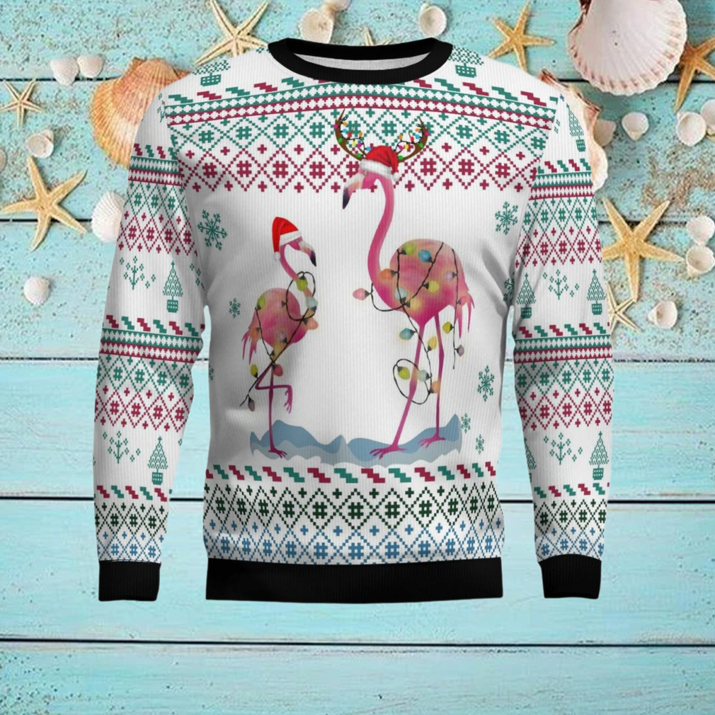Flamingo Christmas Reunion Ugly Christmas Sweater Flamingo Christmas Reunion Ugly Christmas Sweater