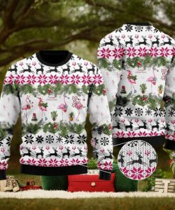 Flamingo Christmas Ugly Christmas Sweater Gift For Men And Women