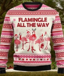 Flamingo Flamingle All The Ways Ugly Sweater