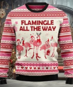 Flamingo Flamingle All The Ways Ugly Sweater