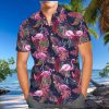 Flamingo Hawaiian Shirt Shorts