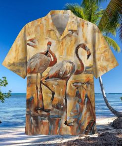 Flamingo Hawaiian Shirt Unisex