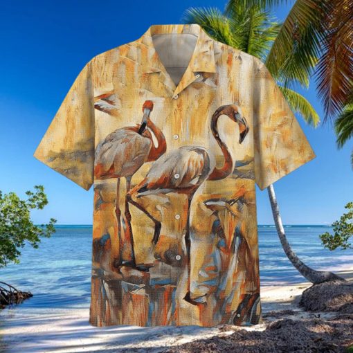 Flamingo Hawaiian Shirt Unisex