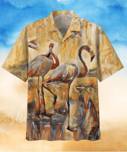 Flamingo Hawaiian Shirt Unisex