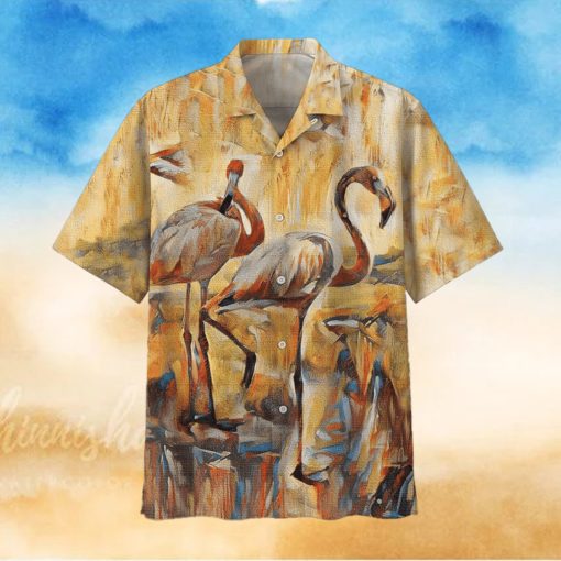 Flamingo Hawaiian Shirt Unisex