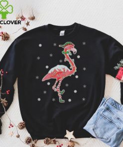 Flamingo Lover Xmas Gift Elf Flamingo Christmas Sweater Shirt