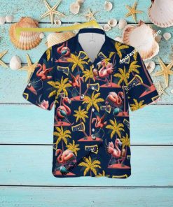 Flamingo Play Football Northern Arizona Lumberjacks Hawaiian Shirt AOP Special Gifts