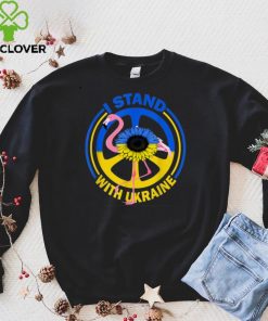 Flamingo Sunflower Ukrainian Flag I Stand With Ukraine Peace T Shirt 3 Flamingo Sunflower Ukrainian Flag I Stand With Ukraine Peace T Shirt
